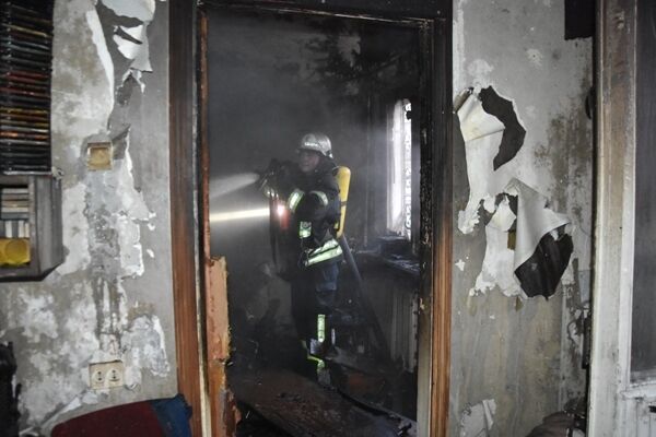 м. Одеса: під час гасіння пожежі рятувальники виявили тіла двох загиблих людей