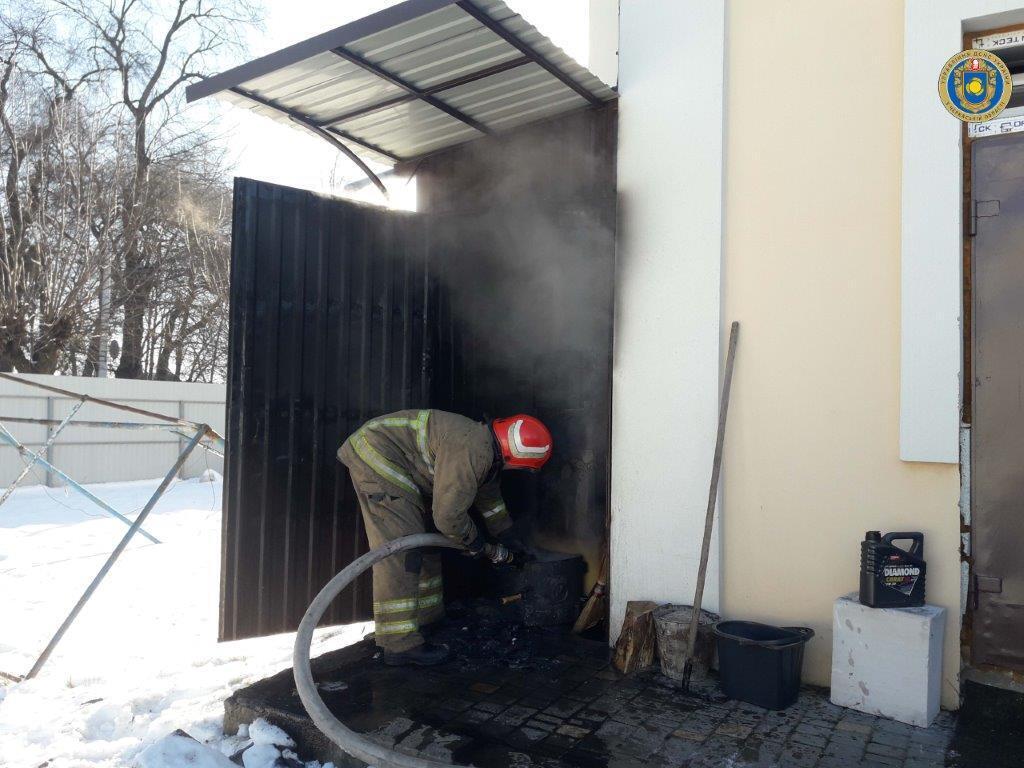 Черкаська область: рятувальники ліквідували пожежу в котельні