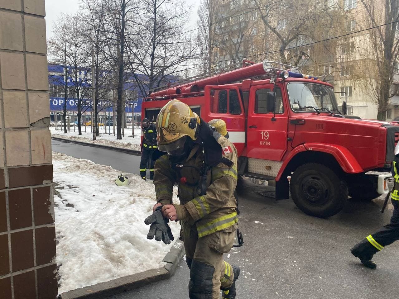 м.Київ: Рятувальники ліквідували займання в гуртожитку