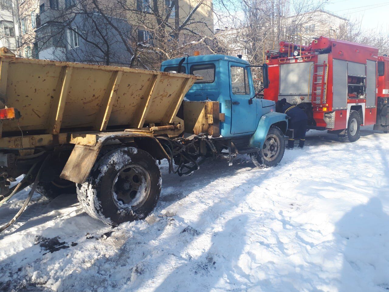 На Кіровоградщині рятувальники 5 разів надавали допомогу водіям на проблемних ділянках доріг  