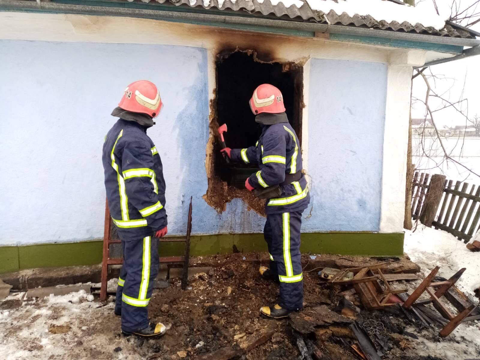Вінницька область: під час пожежі загинула жінка