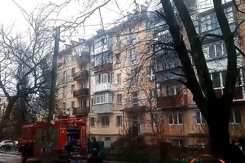 м. Дніпро: на пожежі надзвичайники врятували власницю квартири