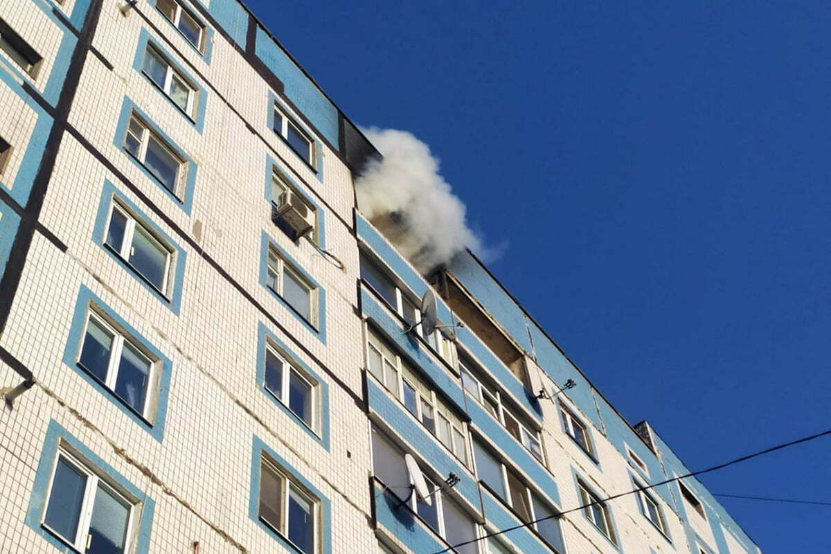 Дніпропетровська область: вогнеборці ліквідували займання в квартирі на десятому поверсі