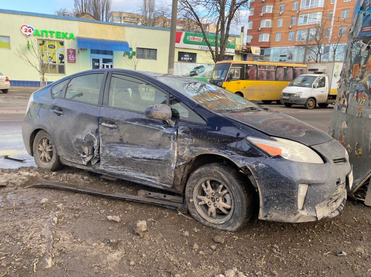 Поліцейські встановлюють обставини ДТП у Малиновському районі Одеси