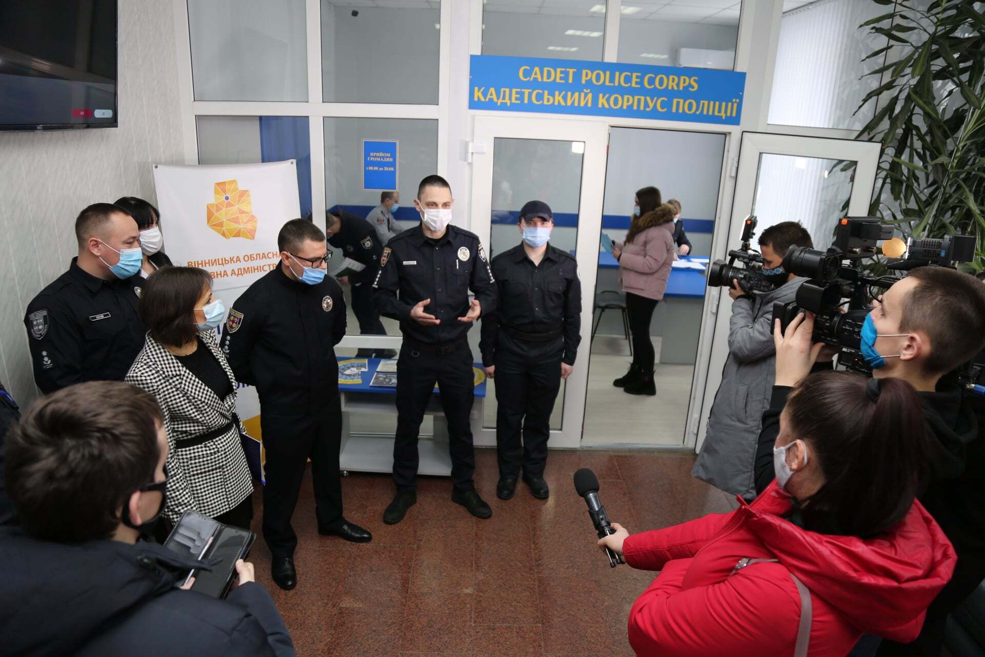 У Вінниці стартував проєкт «Кадетський корпус поліції»