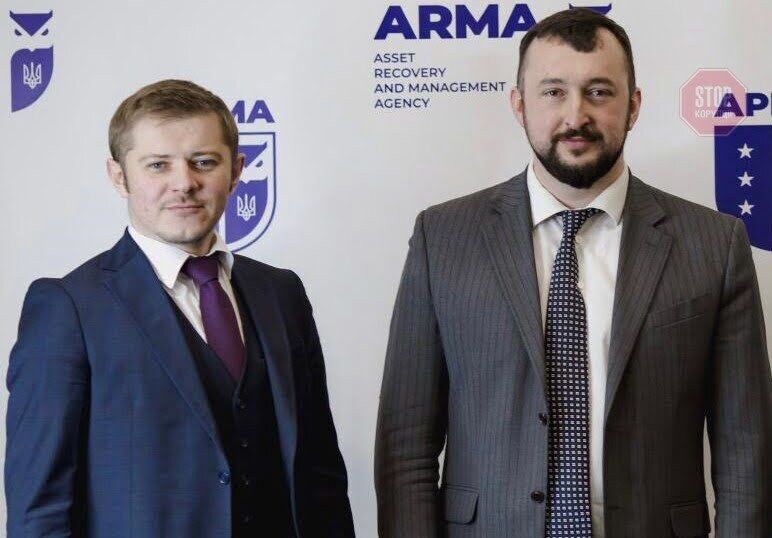  Справа наліво Віталій Сигидин та Володимир Павленко Фото: АРМА