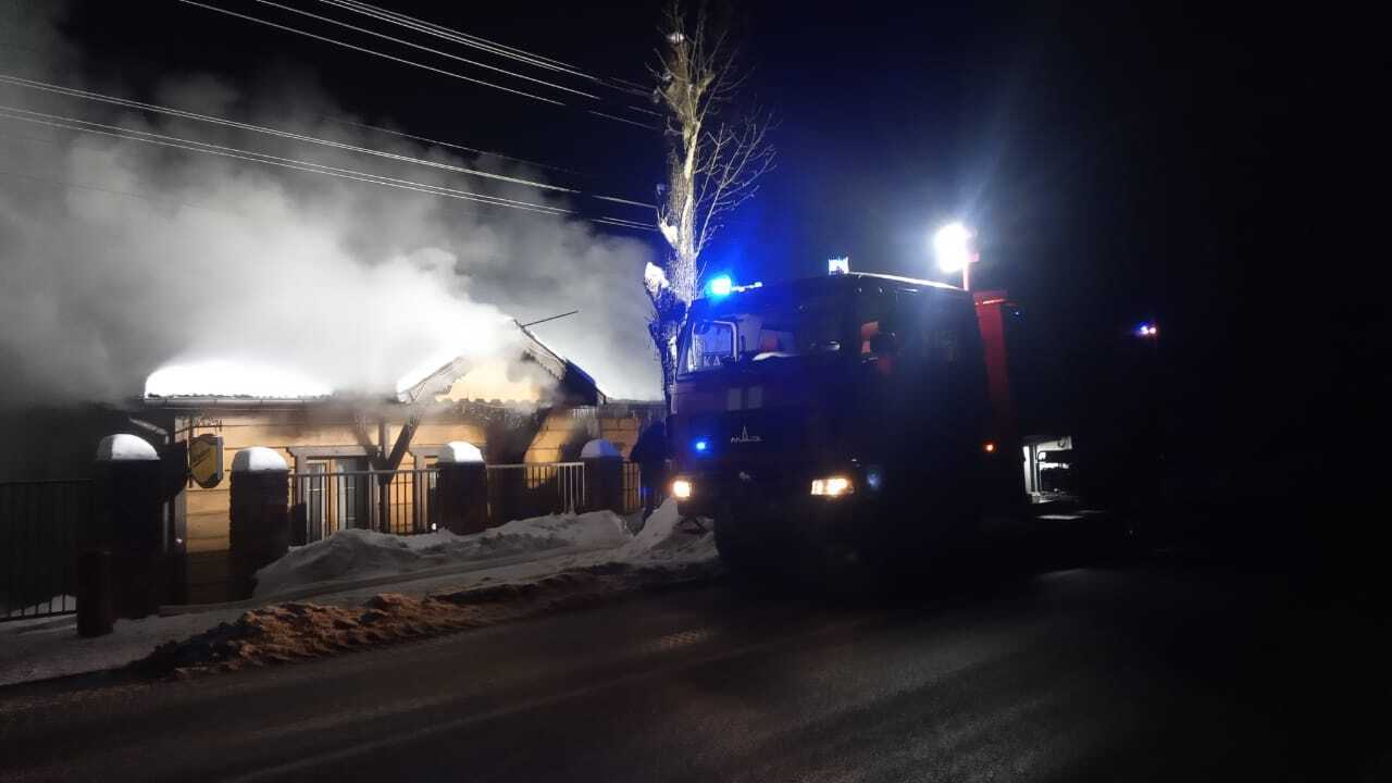 Івано-Франківська область: рятувальники ліквідували пожежу в Калуському районі