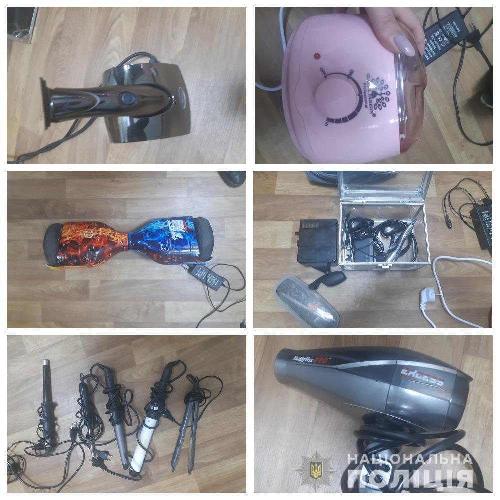 Поліцейські оперативно затримали двох одеситів за підозрою у крадіжці майна з готелю та салону краси