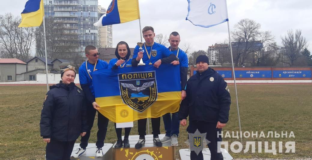 Одеський батальйон поліції особливого призначення став найкращим у змаганнях з легкоатлетичного кросу