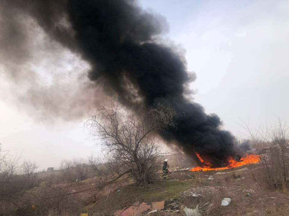 Миколаїв: за чергову добу зареєстровано чотири випадки пожеж на відкритих територіях