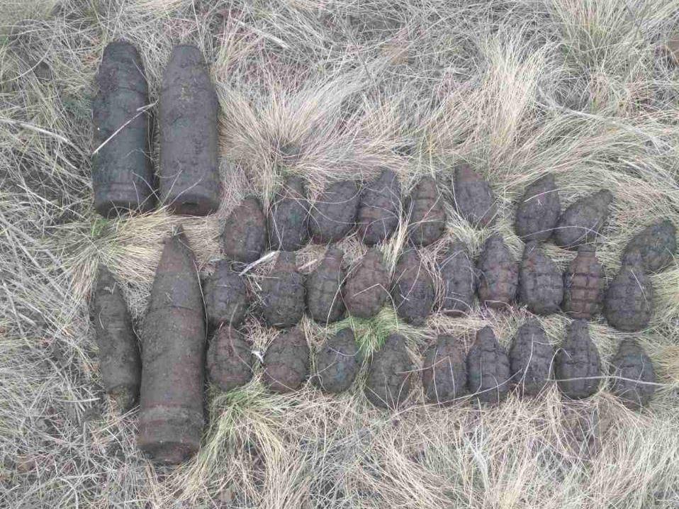 Запорізька область: піротехніки ДСНС знешкодили 32 вибухонебезпечні предмети часів минулих війн