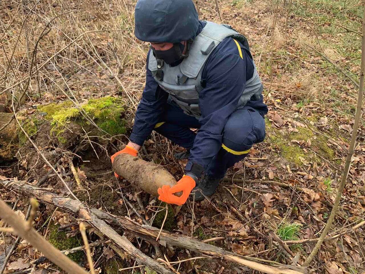 Чернівецька область: знищено артилерійський снаряд часів Другої світової війни