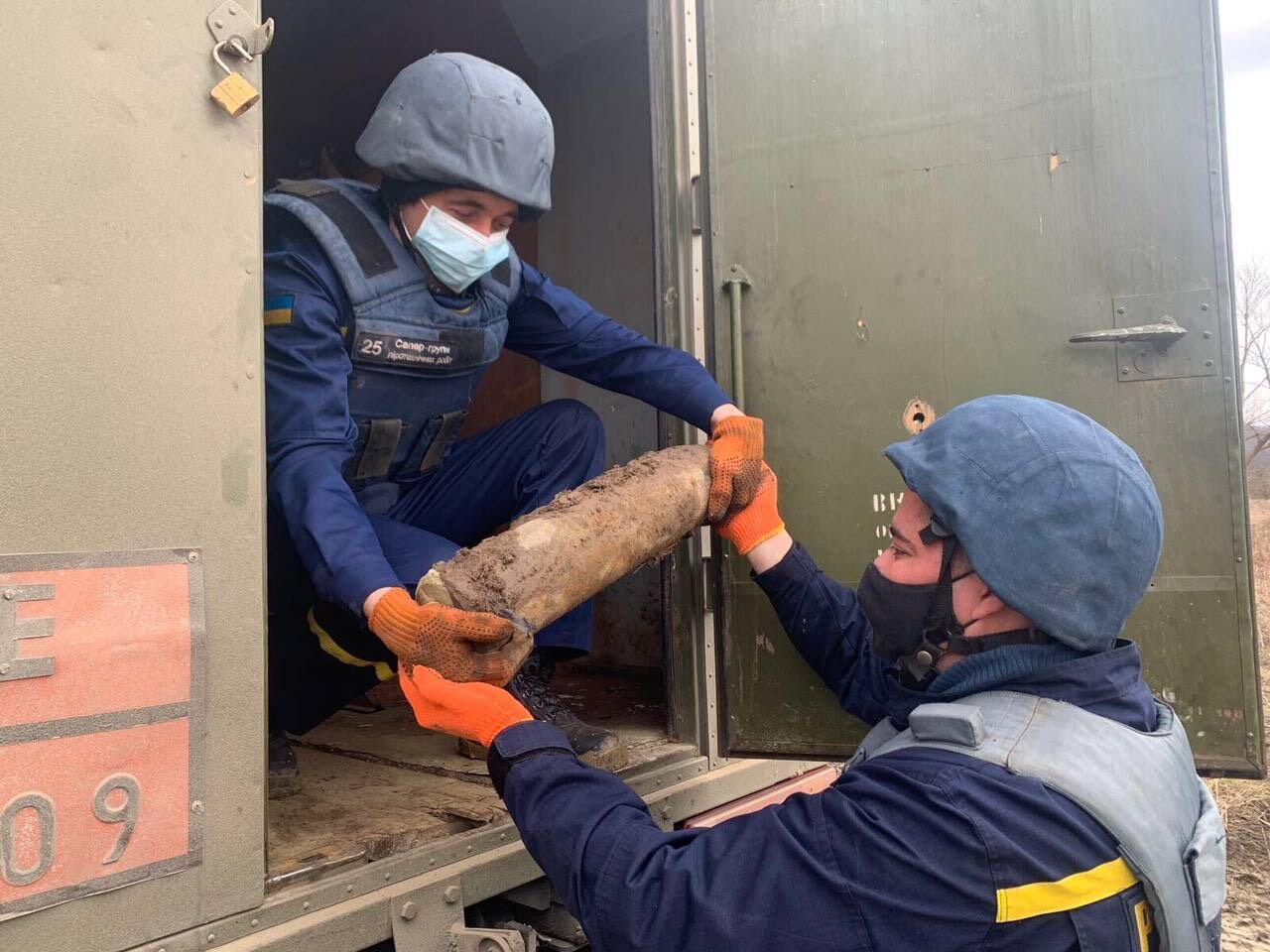 Чернівецька область: знищено артилерійський снаряд часів Другої світової війни