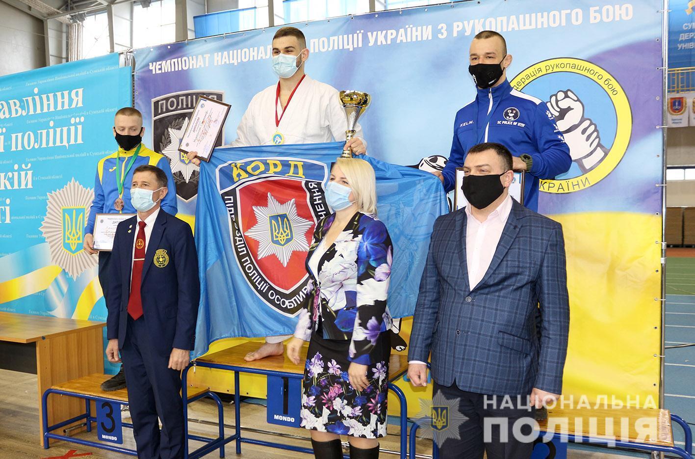 Хмельницький спецпризначенець Олександр Мирончук став переможцем Чемпіонату Національної поліції України з рукопашного бою