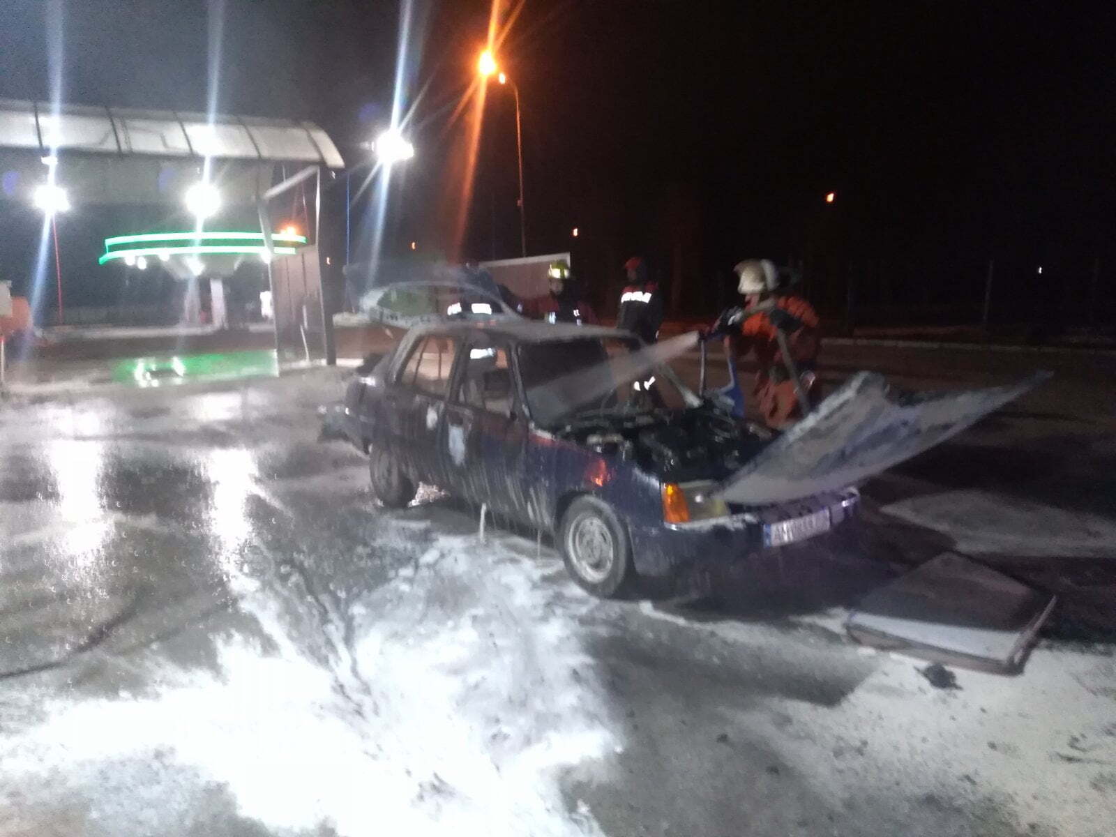 Житомирська область: під час займання автомобіля власник отримав опіки