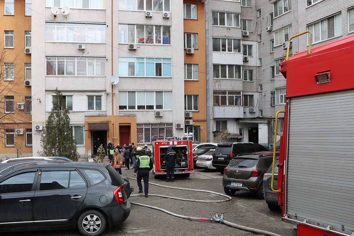 м. Дніпро: під час ліквідації пожежі в багатоповерхівці виявлено тіло чоловічої статі