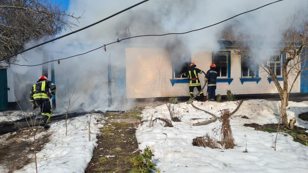 Київська область: внаслідок пожежі загинула жінка (ВІДЕО)