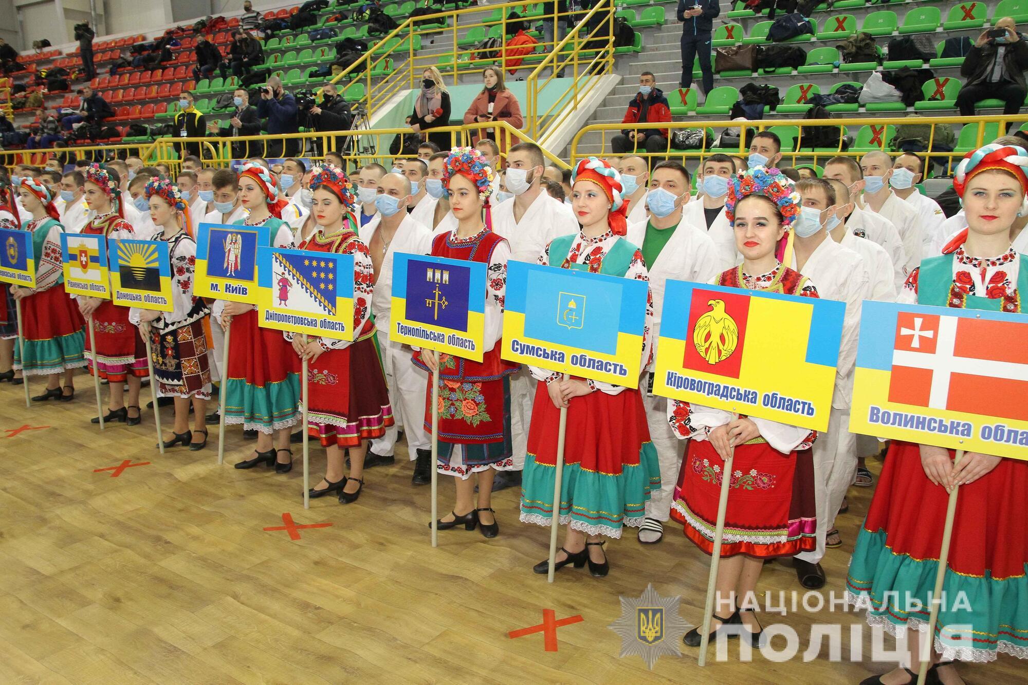 У Сумах стартував Чемпіонат Національної поліції України з рукопашного бою