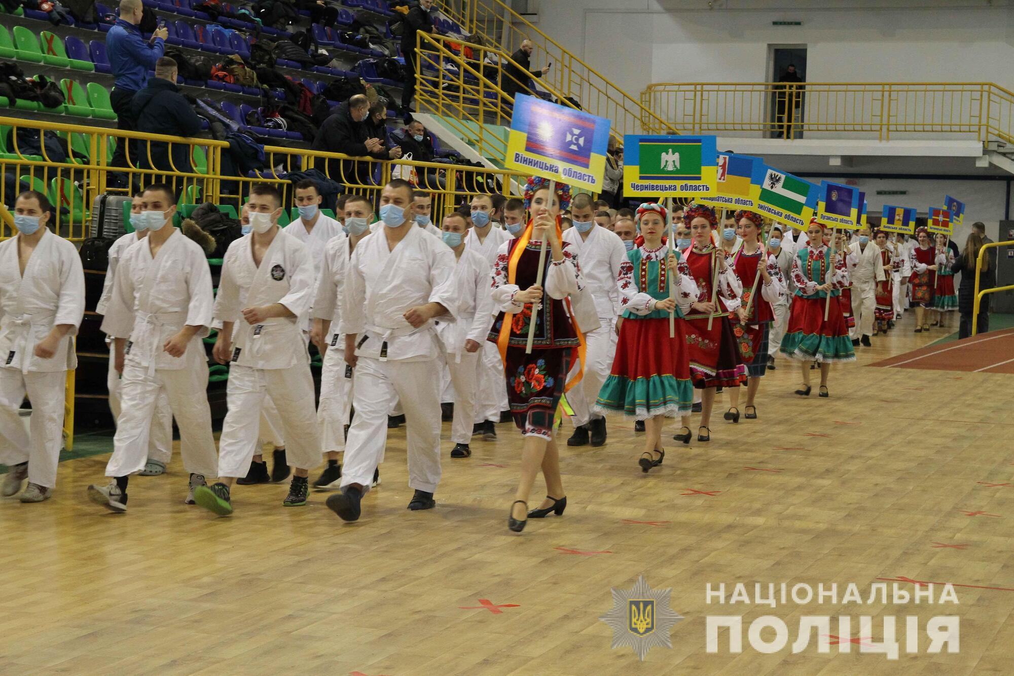У Сумах стартував Чемпіонат Національної поліції України з рукопашного бою