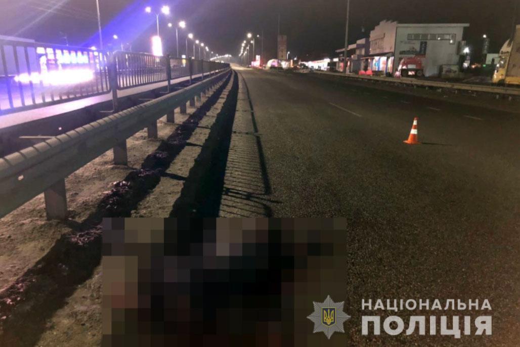 На Полтавщині поліція оперативно затримала водія, який смертельно травмував чоловіка та втік з місця події