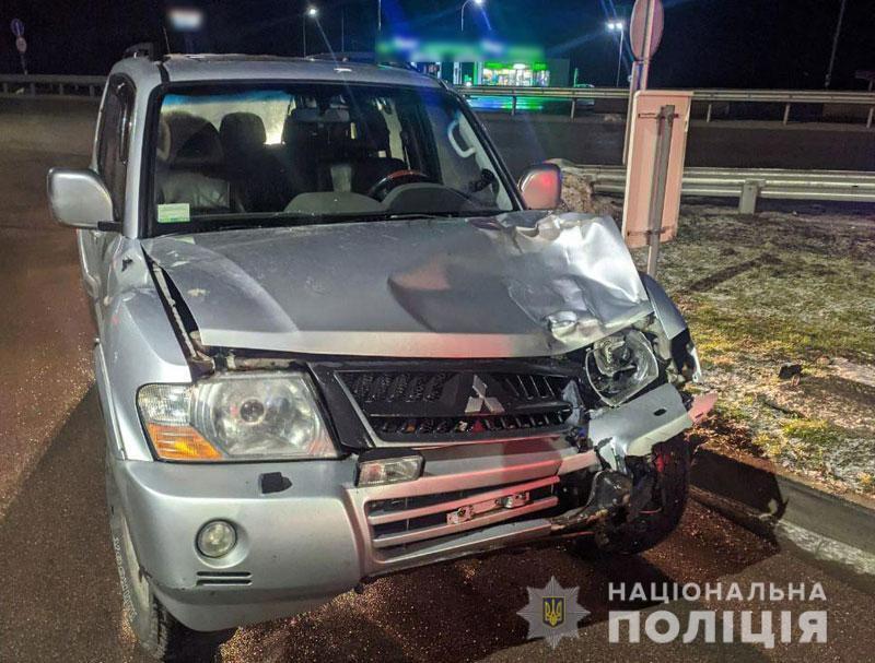 На Полтавщині поліція оперативно затримала водія, який смертельно травмував чоловіка та втік з місця події