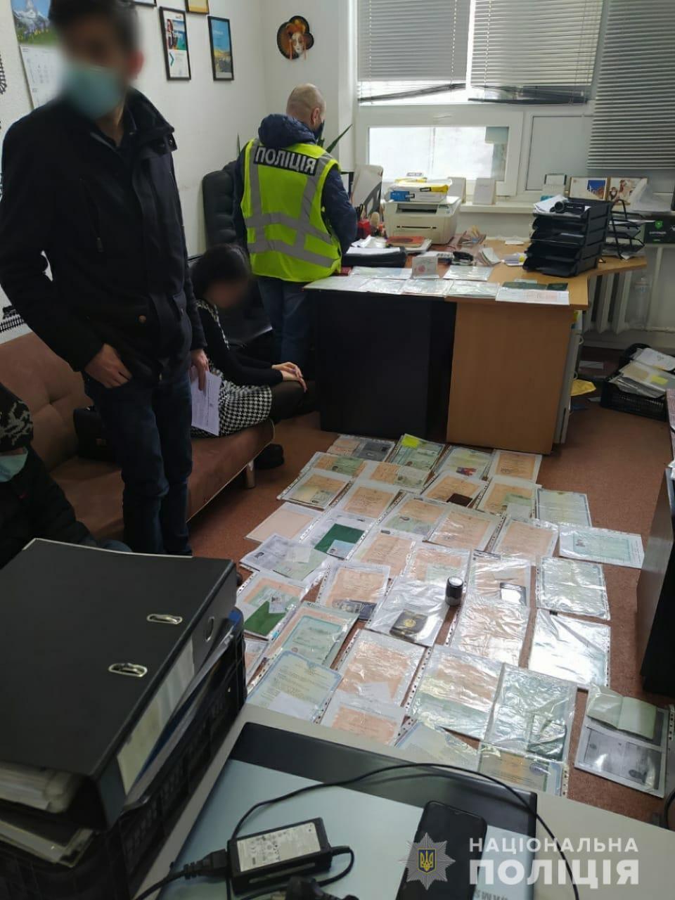 Нацполіція викрила схему незаконної легалізації іноземців на території України