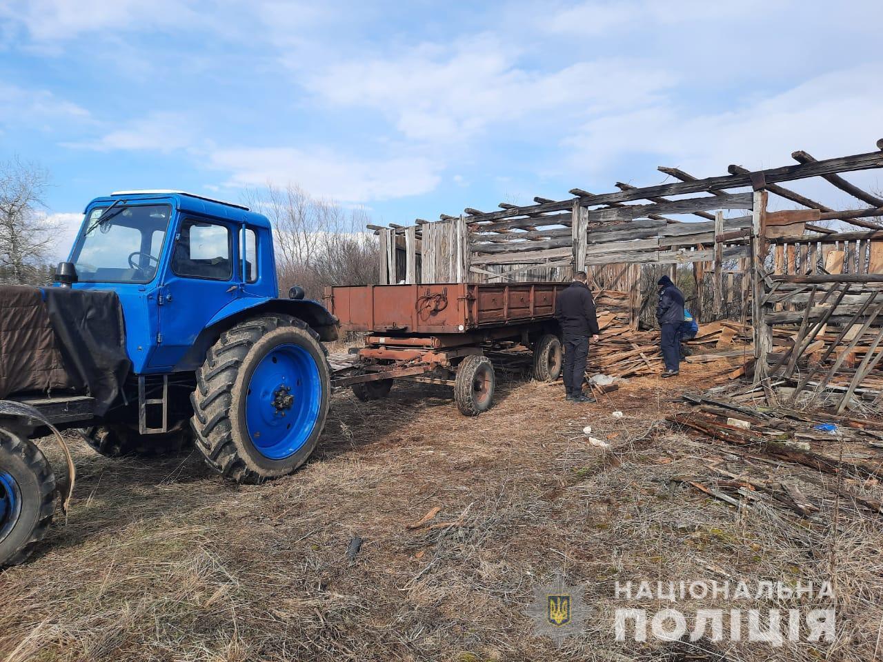 На Луганщині поліція встановлює обставини підриву місцевого мешканця на вибуховому пристрої