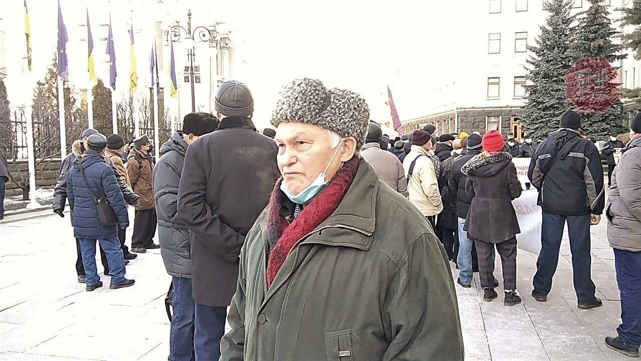  У Києві мітингували військові пенсіонери Фото: СтопКор