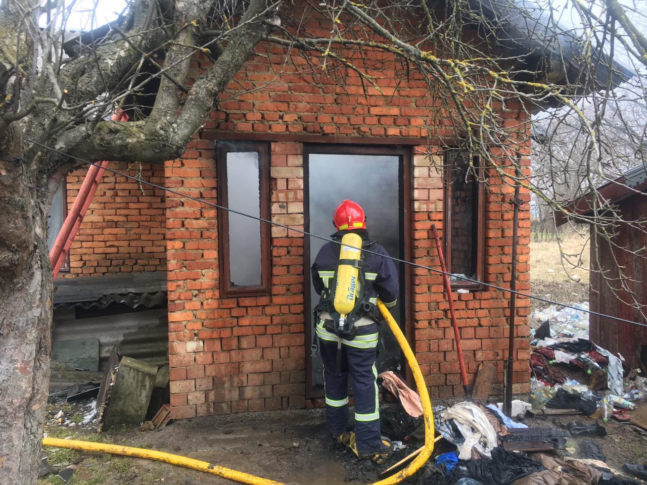 Івано-Франківська область: рятувальники ліквідували пожежу в місті Коломия.