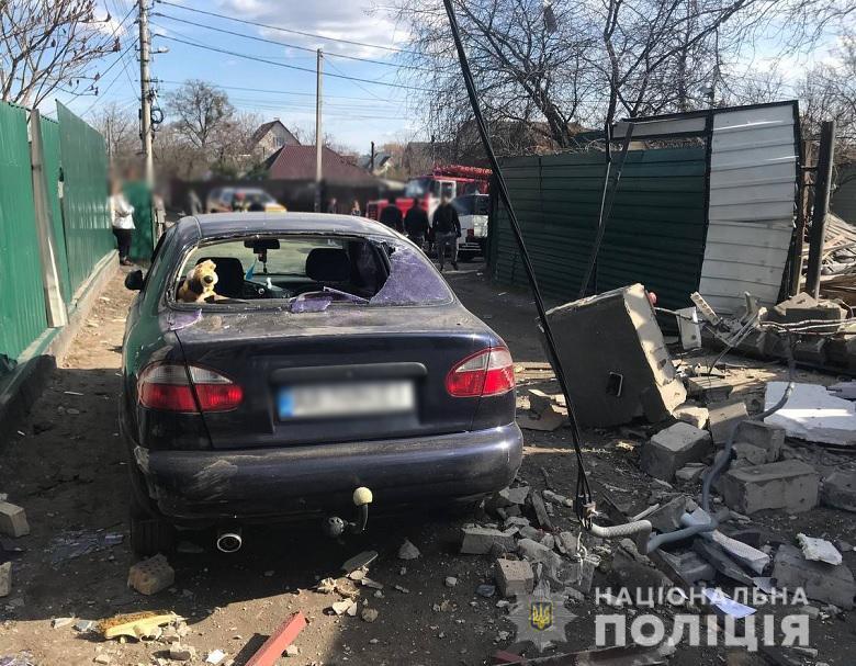 У Києві поліцейські встановлюють обставини вибуху у Солом’янському районі