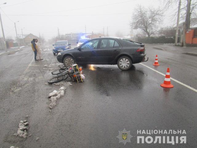 В Ізмаїлі поліцейські направили до суду обвинувачення водієві, який травмував велосипедиста