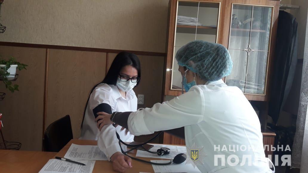 Поліцейські Одещини проходять вакцинацію від COVID-19