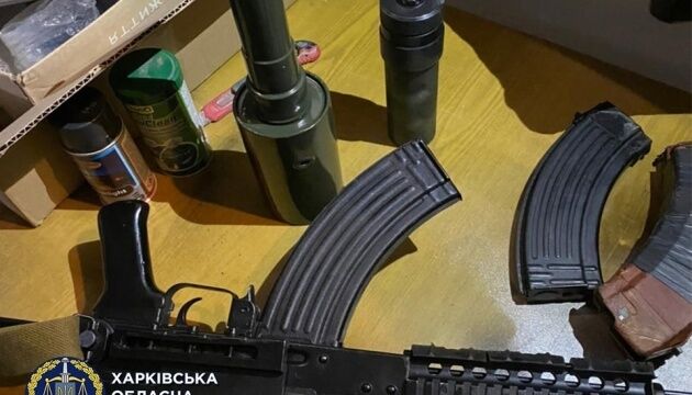 Підприємець із Харківщини облаштував удома арсенал боєприпасів