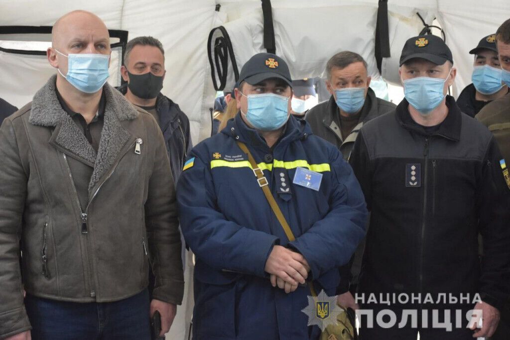 Поліцейські Слов'янська взяли участь у тактико-спеціальних навчаннях з ліквідації лісових пожеж