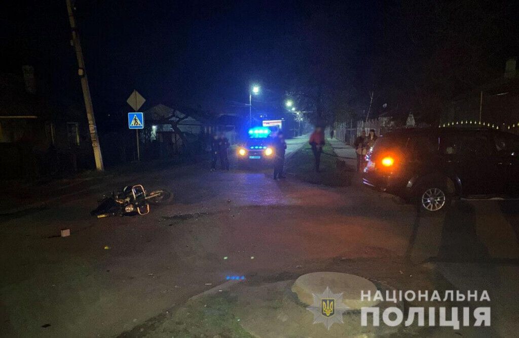 Поліція Покровська розслідує дорожньо-транспортну пригоду, в якій постраждав неповнолітній