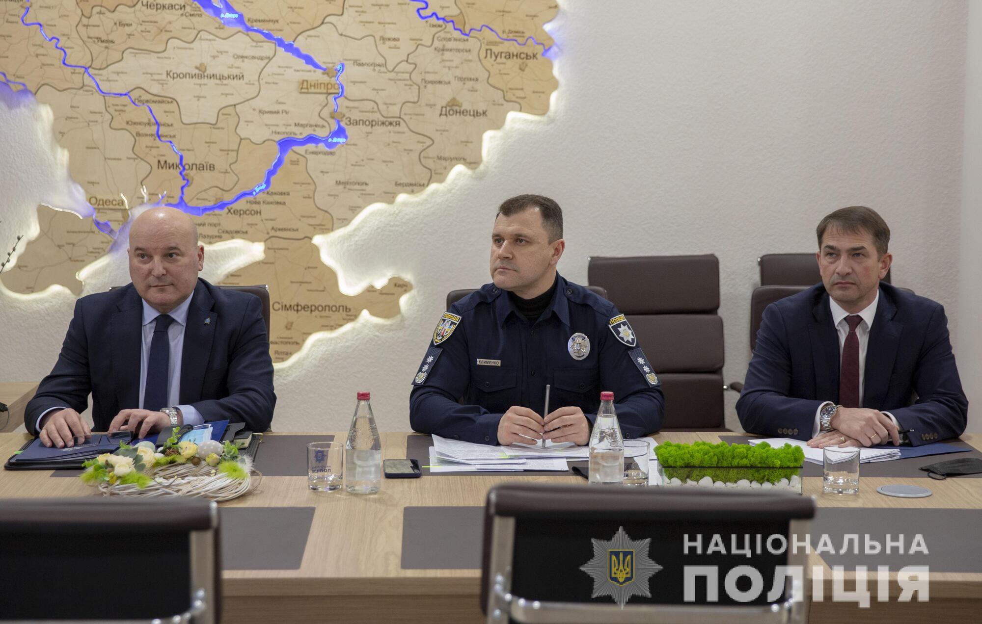 Голова Нацполіції Ігор Клименко провів онлайн-зустріч із представниками Державного департаменту США