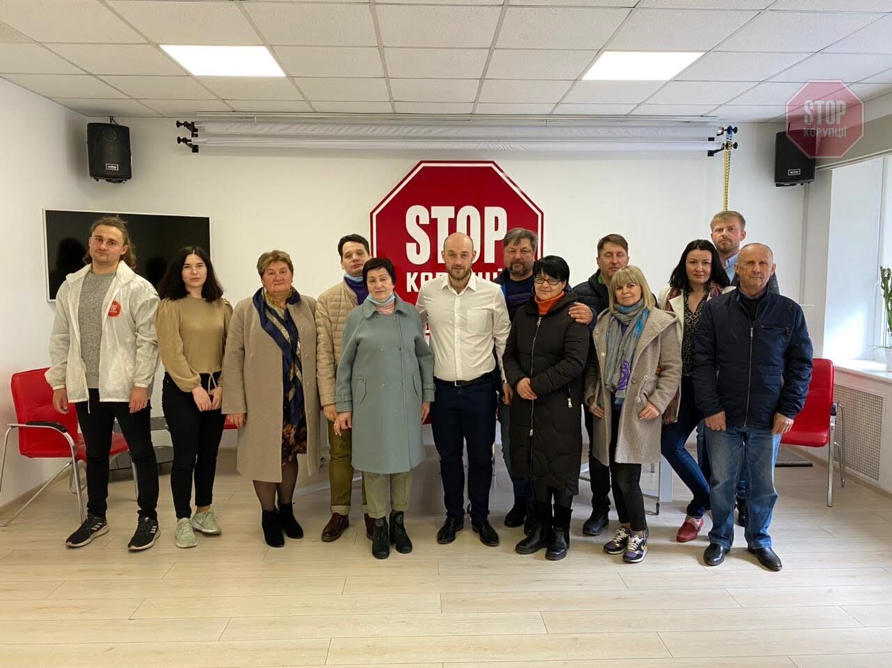  Команда ''Стоп корупції'' з Вінничини - часті гості в центральному офісі організації. Фото: СтопКор