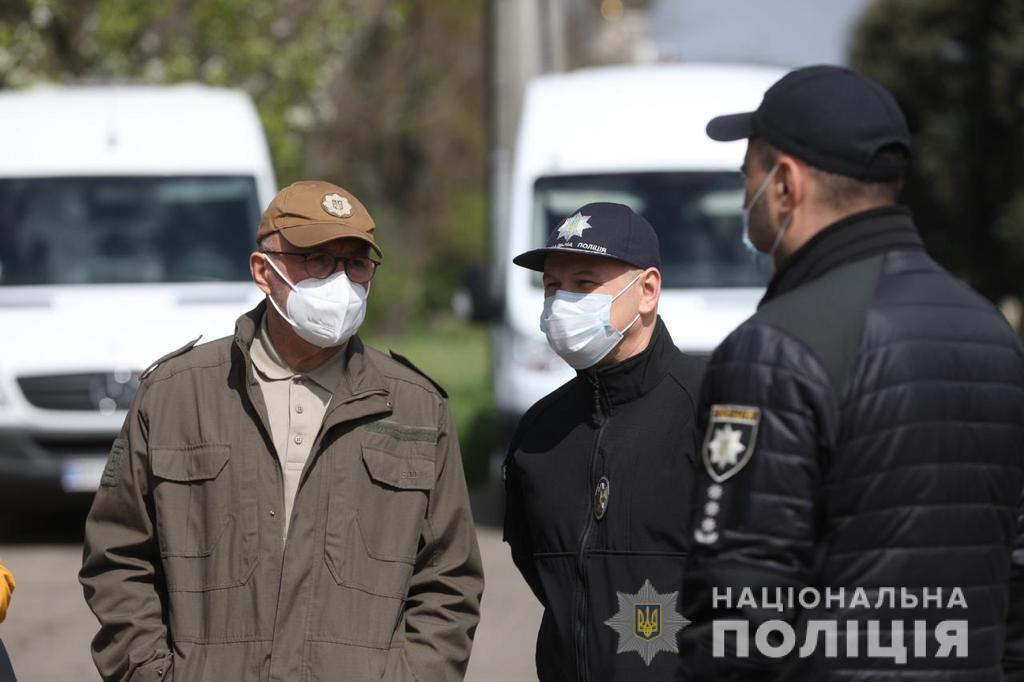 Роботу підрозділів МВС, які сьогодні забезпечують правопорядок в Одесі, координує ситуаційний центр