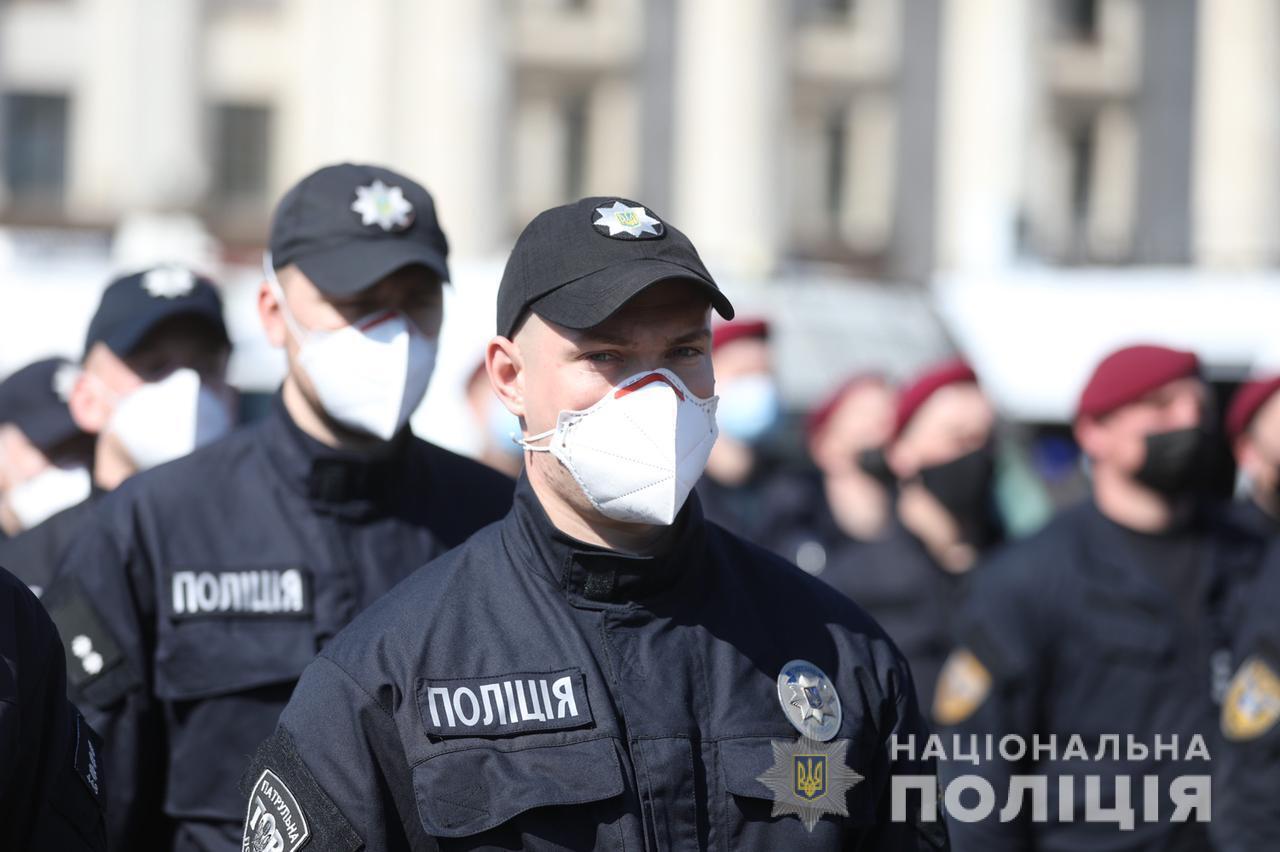 На охорону публічної безпеки і порядку в Одесі 1 та 2 травня заступили понад 2,6 тисячі правоохоронців