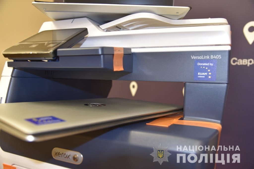 Одеські правоохоронці отримали технічну допомогу від Консультативної місії Європейського союзу