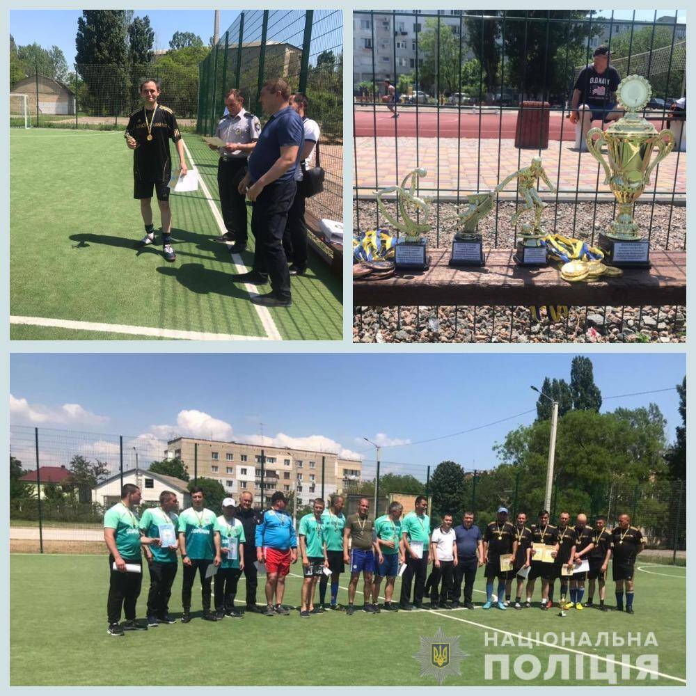 У територіальних підрозділах поліції Одещини пройшли змагання на першість з міні-футболу