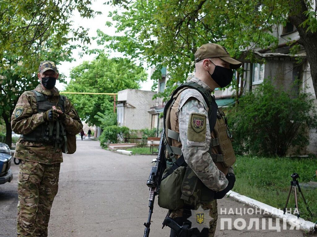 Поліцейські зі складу ООС провели відпрацювання Соледарської територіальної громади