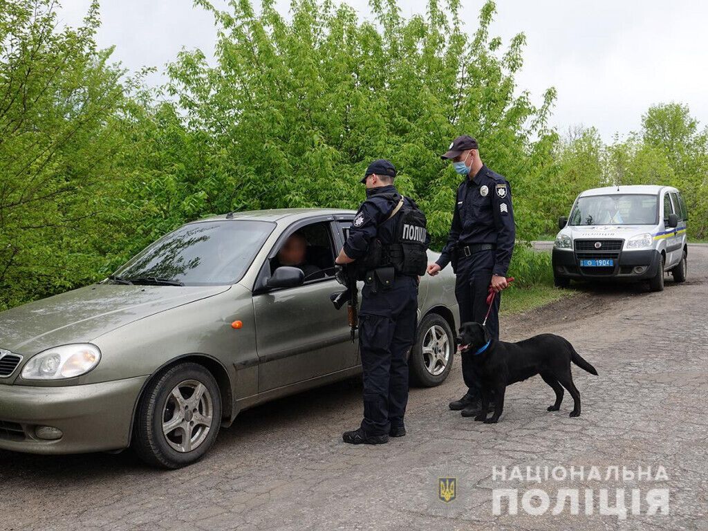 Поліцейські зі складу ООС провели відпрацювання Соледарської територіальної громади