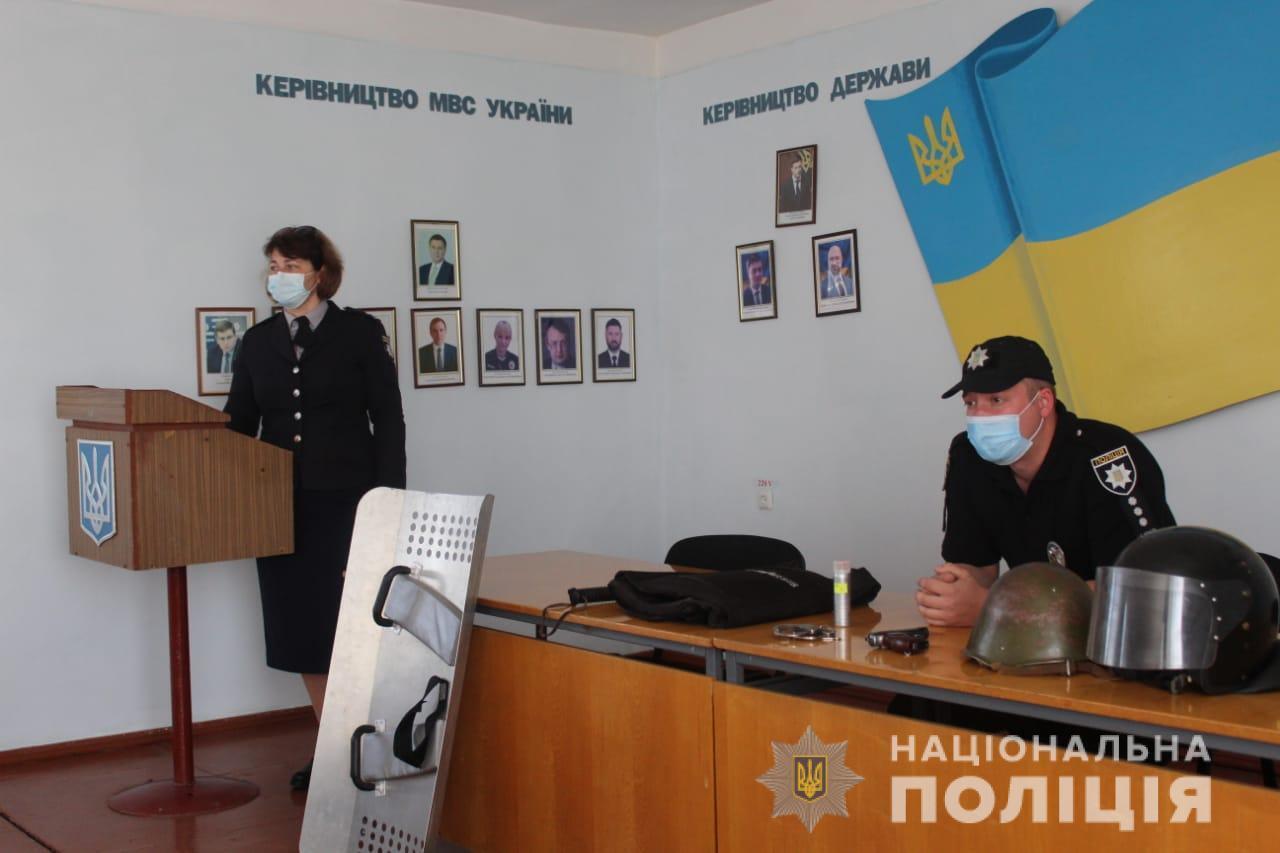 Школярі завітали у гості до поліцейських з Березівського районного відділу поліції