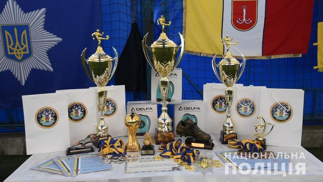 Правоохоронці Одещини визначилися з переможцем у турнірі на першість з міні-футболу