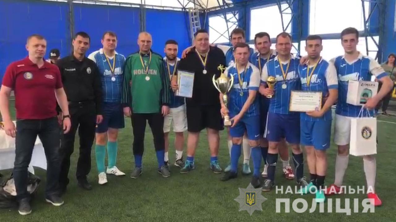 Правоохоронці Одещини визначилися з переможцем у турнірі на першість з міні-футболу