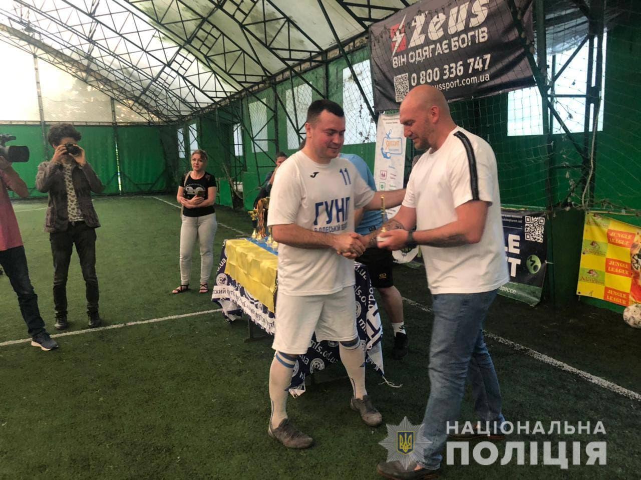 Команда поліцейських стала чемпіонами Одеси з міні-футболу