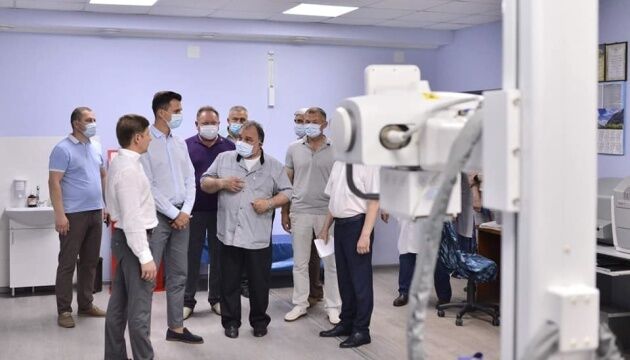 На Черкащині завершили оновлення приймальних відділень лікарень