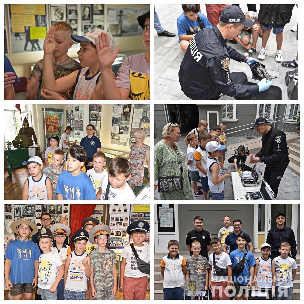 Веселі, цікаві та пізнавальні екскурсії для дітей в музеї поліції Одещини