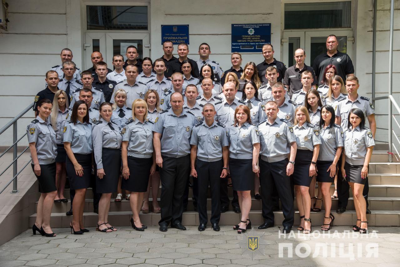 У поліції Одещини привітали працівників кадрового забезпечення
